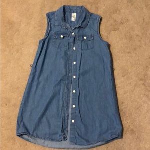 SOLD-Oshkosh Denim sleeveless dress